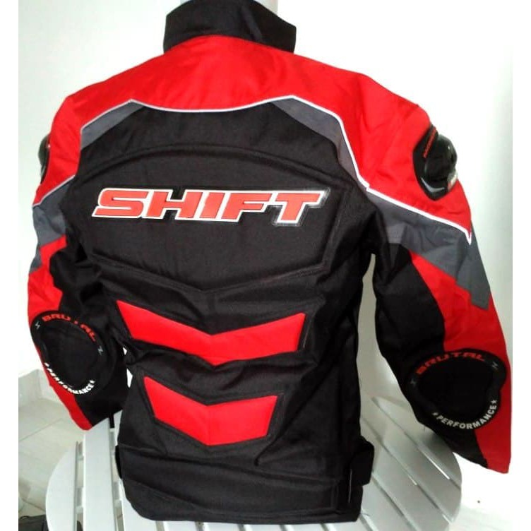 Jaket Protektor Motor Touring SHIFT, Tebal, Kuat, Elegant