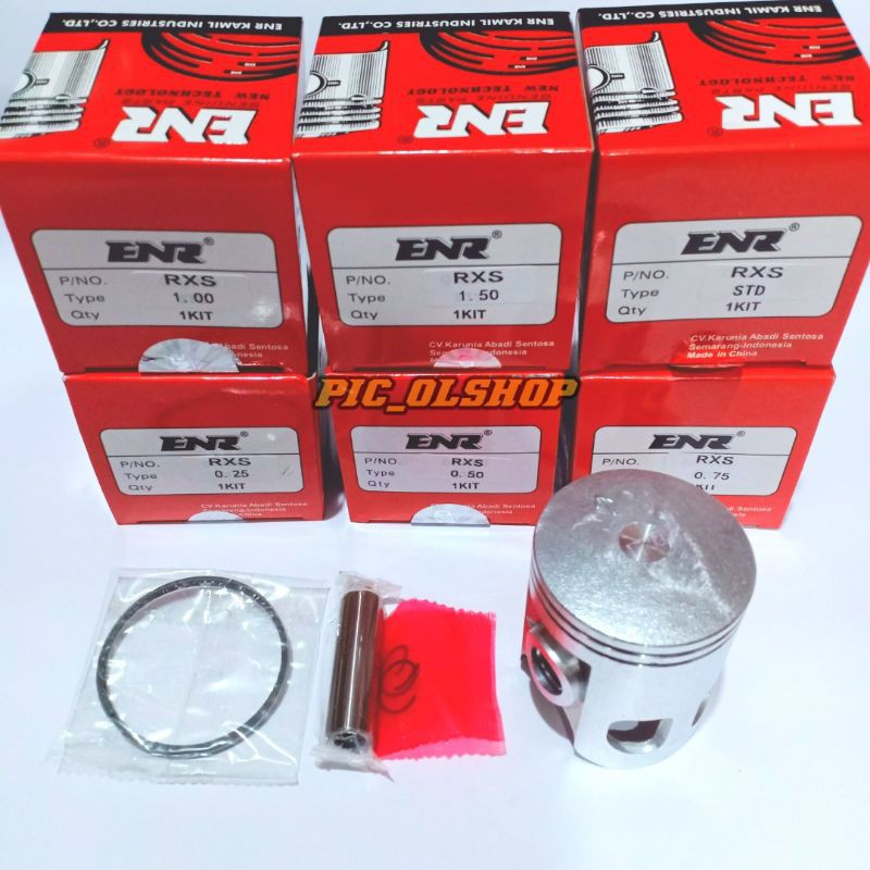 Jual Piston Kit Set Yamaha RXS Ukuran Os STD 25 50 75 100