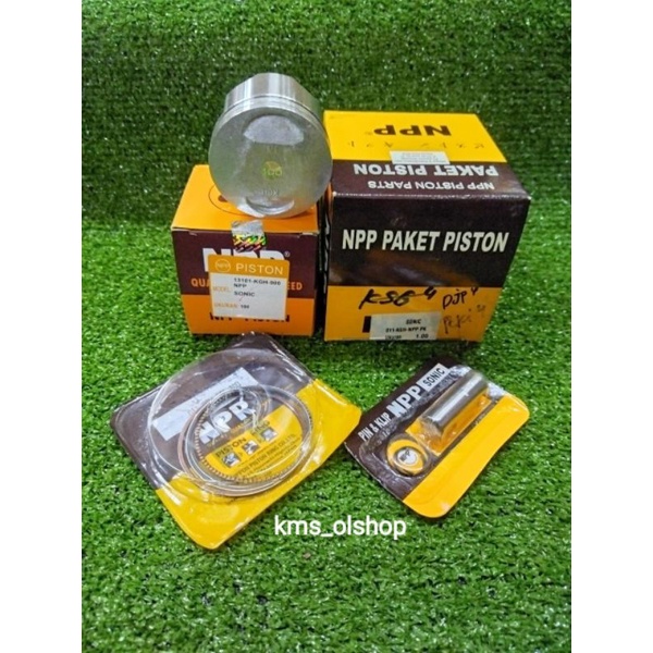 Piston Kit NPP Honda Sonic Uk. STD, 50, 100, 150