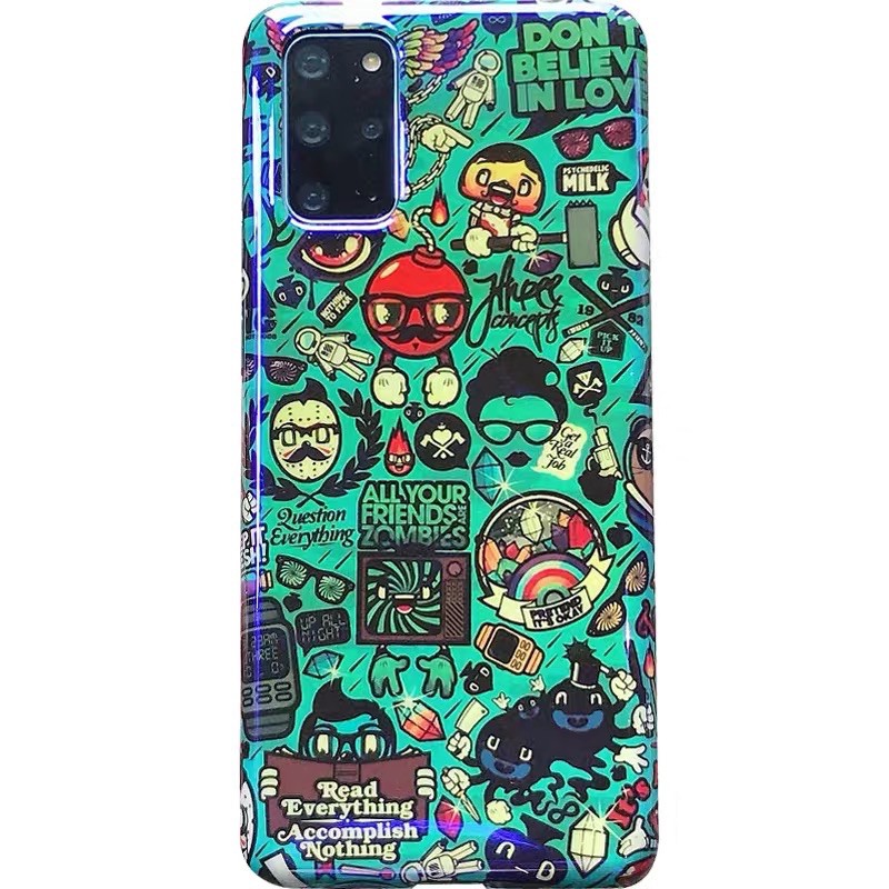 Blueray Superman Retro Case Samsung S10 S20 S8 S9 plus Note 8 9 10 Oppo F9 A3s vivo y71 v15 pro V9