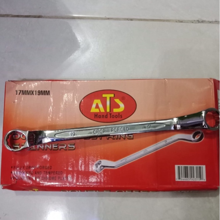 ATS kunci ring uk 17x19 box end wrench ORIGINAL