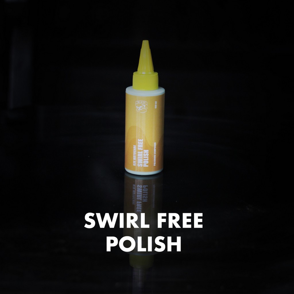 Swirl Free Polish – Penghilang Baret Motor / Mobil Step 2