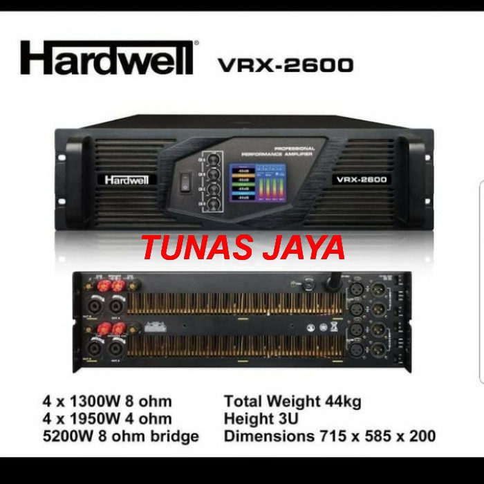 Power Hardwell VRX 2600 4CH