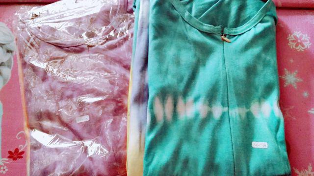 Linea Dress | Dress Cantik Batik | Dress Lengan Panjang Murah | Busui | Cotton Combad | Resleting