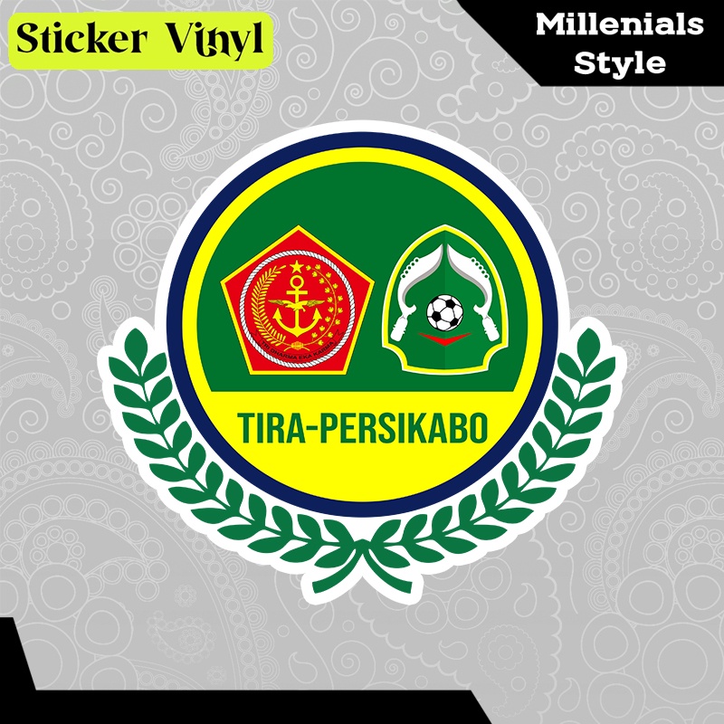 

Stiker Sticker PS Tira Persikabo Tentara Nasional Indonesia Klub Sepakbola Liga Indonesia Aesthetic Bahan Vinyl Satuan Anti Air