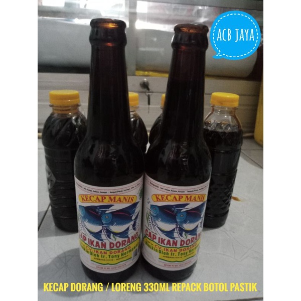 

Kecap Dorang 300ml Dikemas Ulang Botol Plastik
