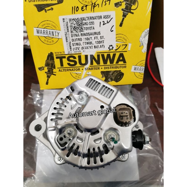 alternator dinamo cas 12v dutro 130ht 110et 110st Lt wo4d