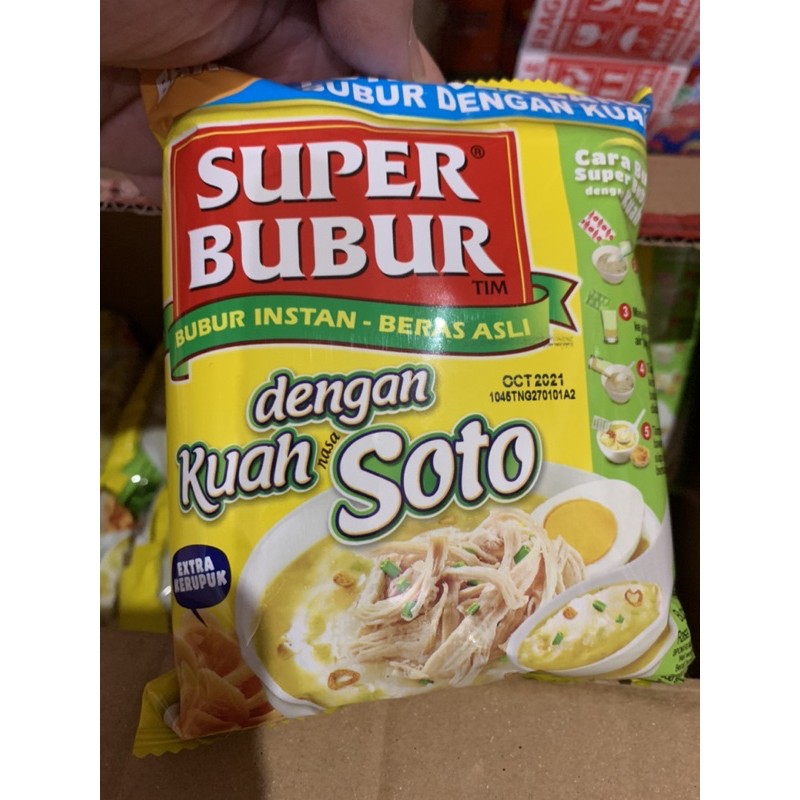 Super Bubur SOTO isi 6pcs x 46gr