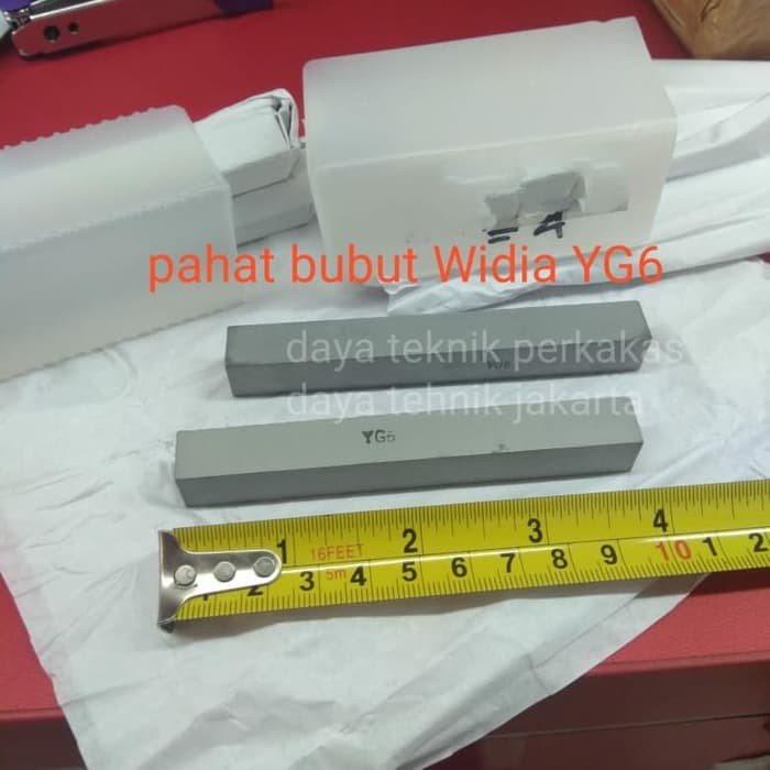 pahat bubut widia 12 x 100 yg6 - pisau widia - mata pahat widia YG6