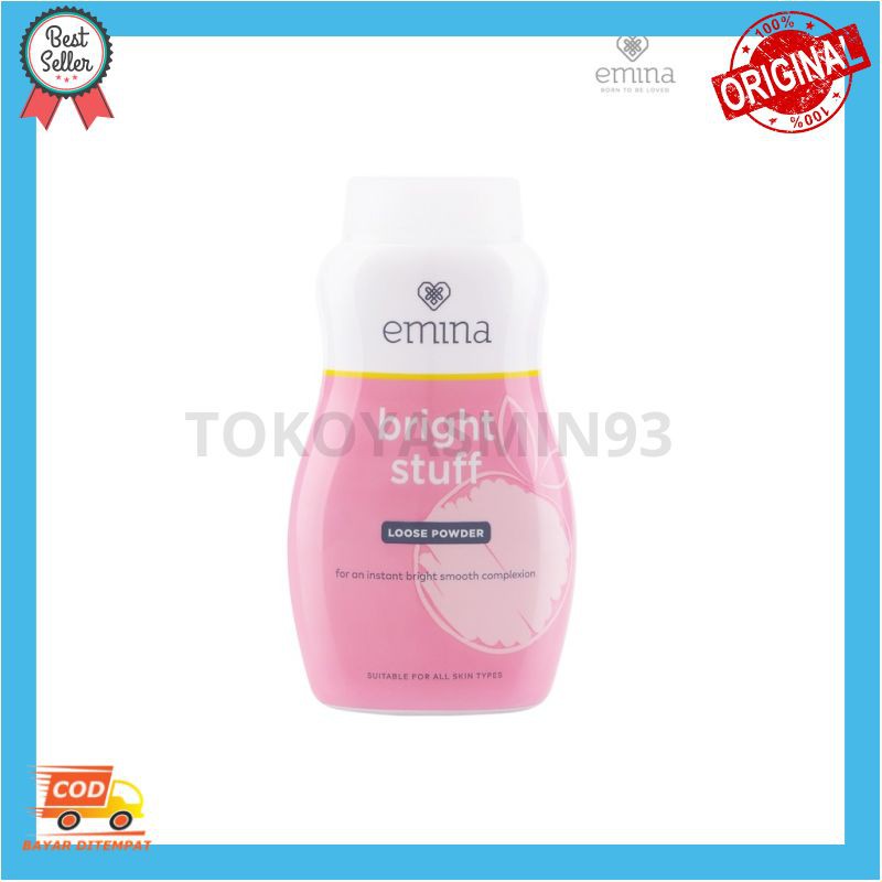 Emina Bright Stuff Loose Powder 55g Murah