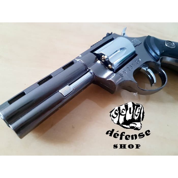 PROMO COD Pistol Korek Api Bara Jet Las Pyhton Colt Revolver