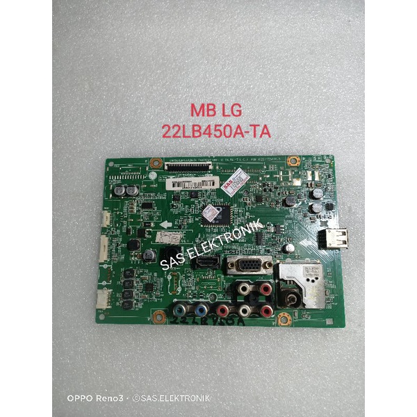 MB MOTHERBOARD MAINBOARD MESIN TV LED LG 22 INCH 22LB450A 22LB450 A