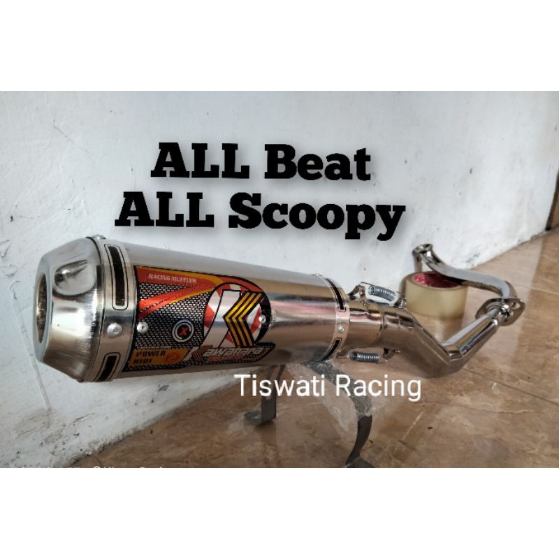 Knalpot Racing Kawahara Motor Vario, Beat, Scoopy & Mio.