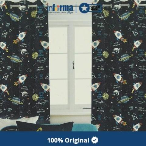 INFORMA - GORDEN - CURTAIN SET KIDS SPACE 140X250CM