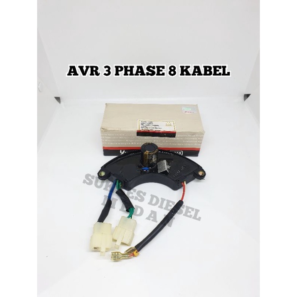 AVR Genset 3 Phase 8 Kabel Diesel Silent Solar Kipor Kama Krisbow Firman Yanmar Yamamoto