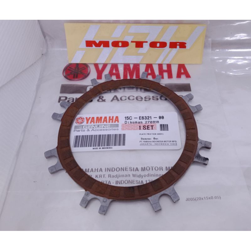 Kampas Kopling Plate Friction Yamaha Lexam 15C-E6321-00