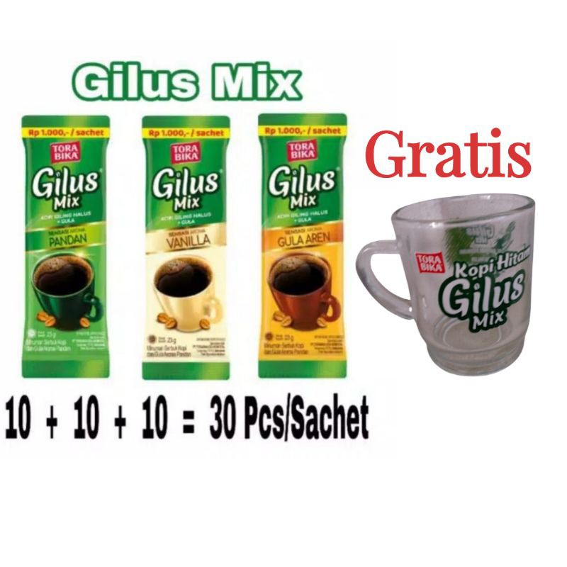 Kopi Torabika Gilus Mix (Beli 3Renceng free Gelas) | Shopee Indonesia