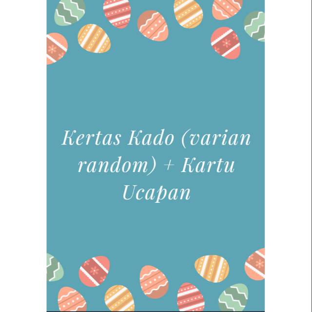 

Kertas Kado+ Ucapan