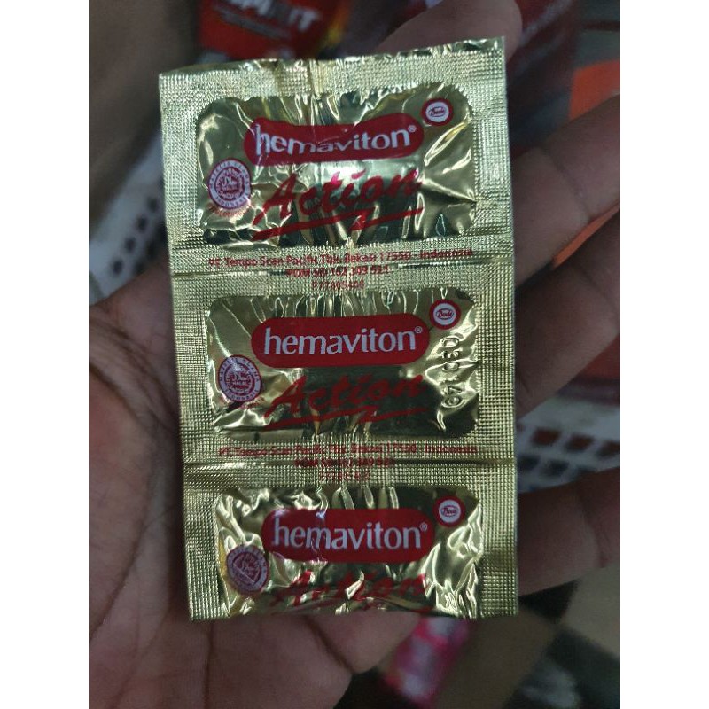 HEMAVITON ACTION STAMINA untuk menjaga stamina tubuh