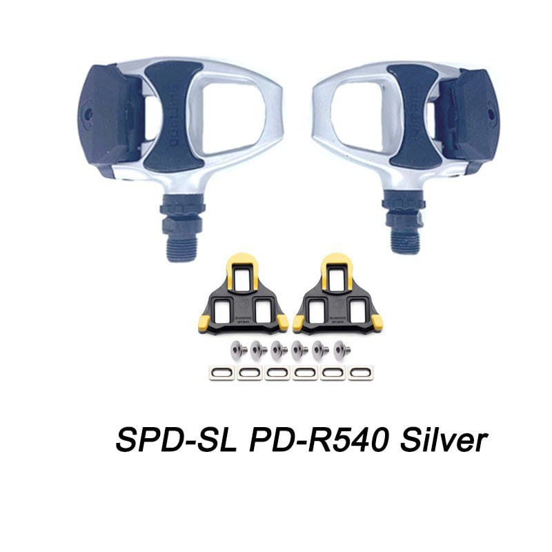 SHIMANO PD-R540 PEDAL CLEAT SET SEPEDA SPD R540