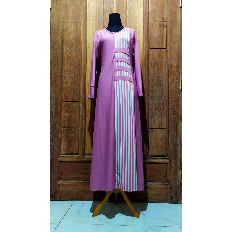 Pakaian Wanita Gamis Lurik