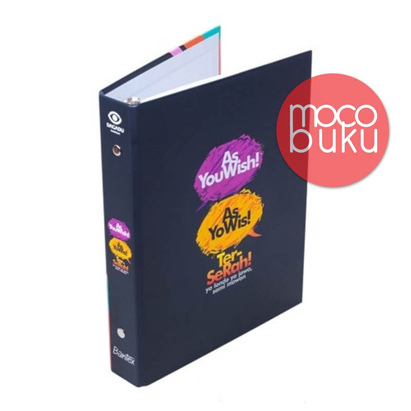

Binder B5 Aesthetic Bantex Dagadu Multiring 26 Ring - As You Wish, As Yo Wis