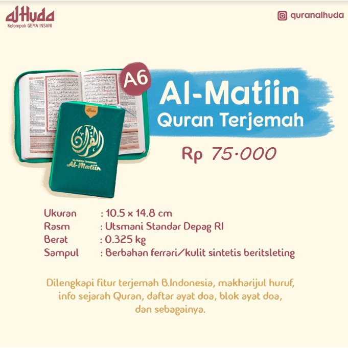 Al Matiin Al Quran Terjemah Kecil Beritsleting