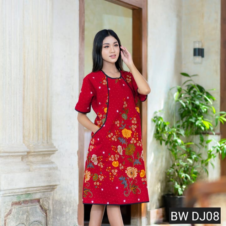 dress batik modern | dress batik wanita modern terbaru 2021 | dress batik wanita modern natal | dres