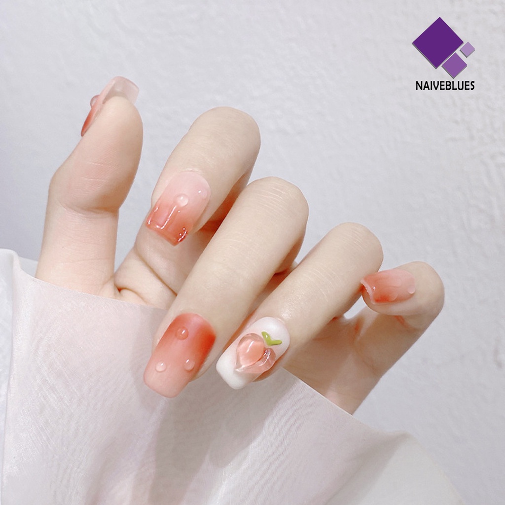 Naiveblue 25Pcs / Set Ornamen Hati 3D Multifungsi Bahan Resin Untuk Aksesoris Nail Art DIY Charms