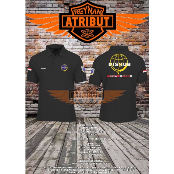 kaos polo dishub/ kaos wangki dishub/ kaos berkerah dishub