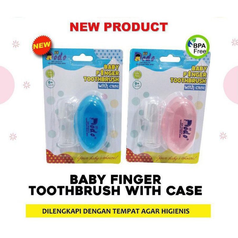 Dodo Baby Finger Toothbrush With Case DAC066