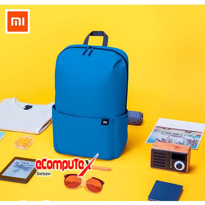 XIAOMI MI CASUAL DAYPACK BRIGHT BLUE TAS RANSEL XIAOMI ANTI AIR ORIGINAL RANSEL XIAOMI CASUAL DAY PACK