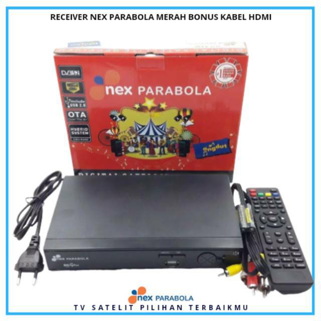 Nex Parabola Merah Solusi Mnc Group Selain Receiver Kvision Atau Stb Gol Tv Nasional Lengkap Shopee Indonesia