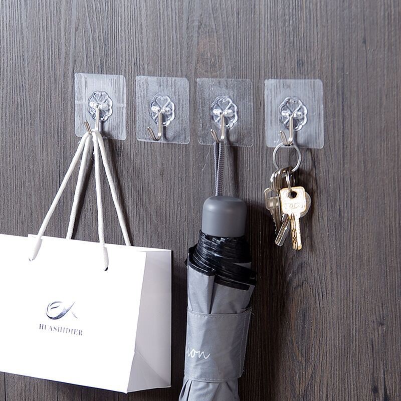 JOS929 (10pcs) Gantungan Hook Kail Serbaguna / Hanger Tempel Dinding Kuat