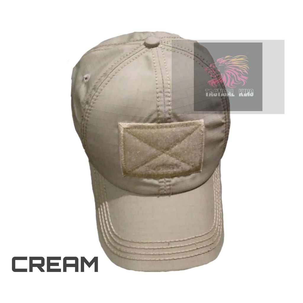 Topi Velcro/Topi Tactical/Topi santai/topi crew