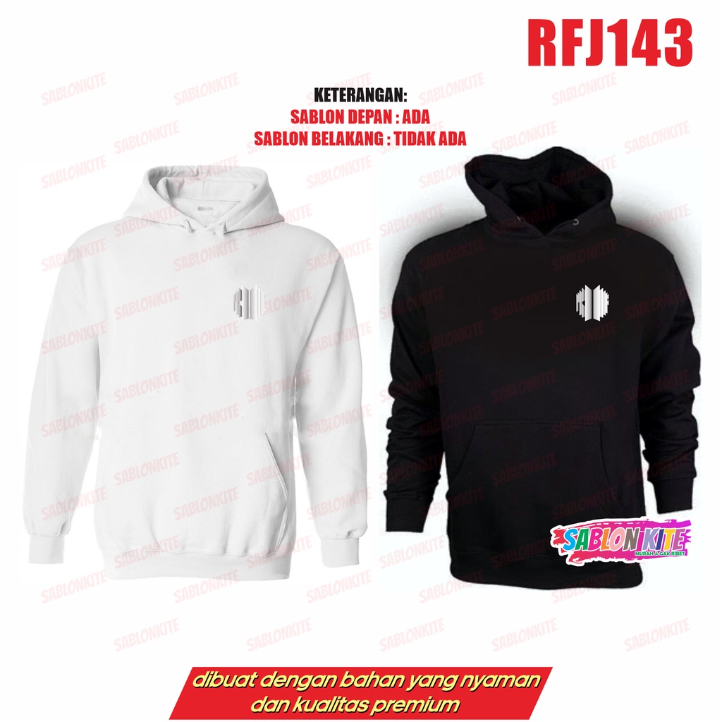 MURAH!!! SWEATER HOODIE KPOP PROOF LOGO KECIL RFJ143