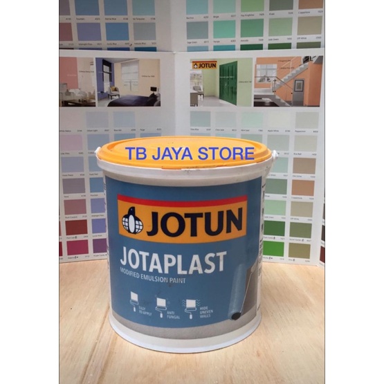 JOTUN JOTAPLAST SAGE GREEN 6013 / CAT TEMBOK JOTUN JOTAPLAST(5KG)