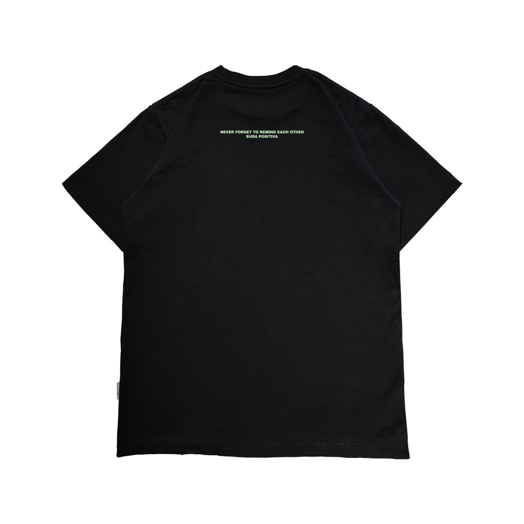 Sura Positiva - Tshirt Heavyweight Cotton (Audik) Black