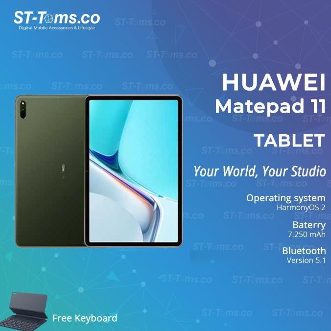 Murah | Laris | Huawei Tablet Matepad 11 Olive Green 6Gb/256Gb