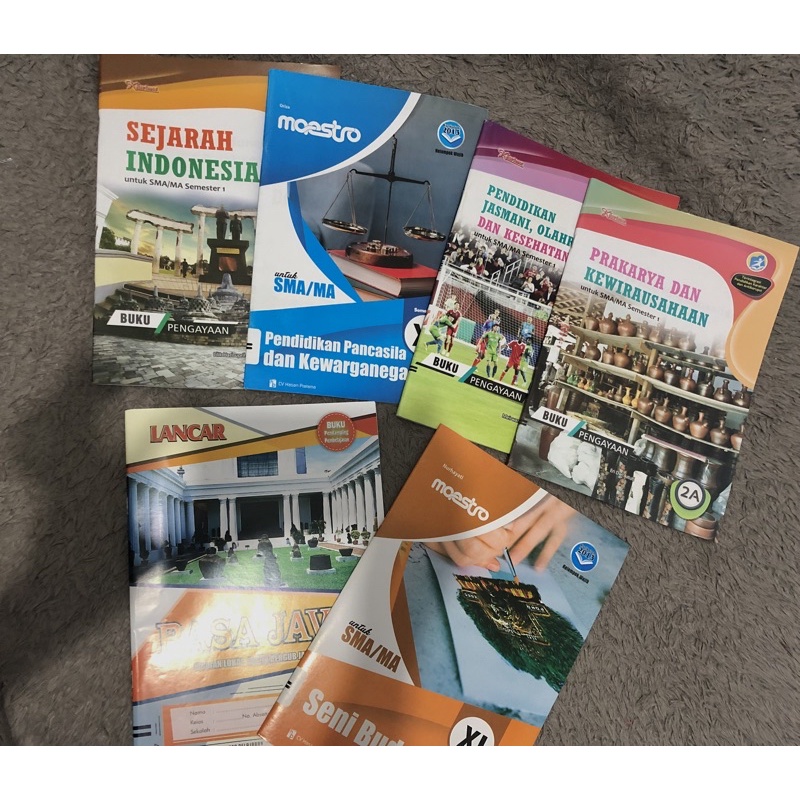 

Buku pengayaan LKS kelas 11 SMA semester 1 maestro