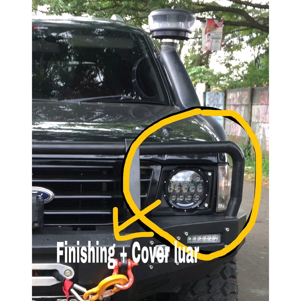 Jual Cover Lampu Bulat FORD EVEREST RANGER Gen 1 MODIFIKASI HEAD LAMP Indonesia Shopee Indonesia