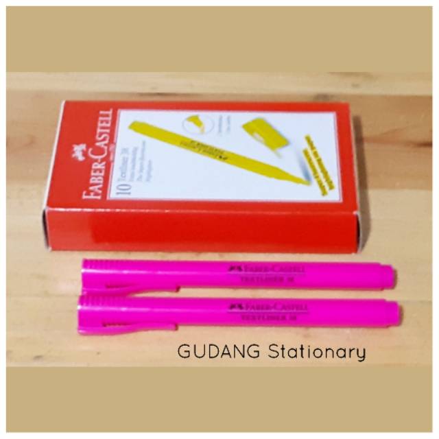 Highlighter Pen FABER-CASTELL Pink