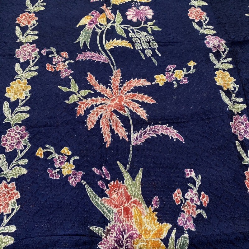 SBVAY1D01 - Sarung Encim / Batik Encim Viscose Cap Kombinasi Tulis Pekalongan