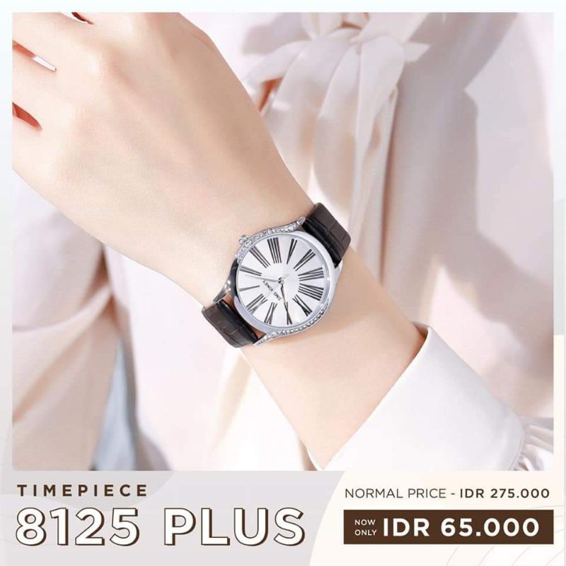 Jam Tangan Wanita Murah Original Jims Honey - 8125 Plus L01