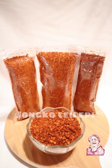 

500 Gram Cabe Bubuk Pedas Daun Jeruk Super Pedas