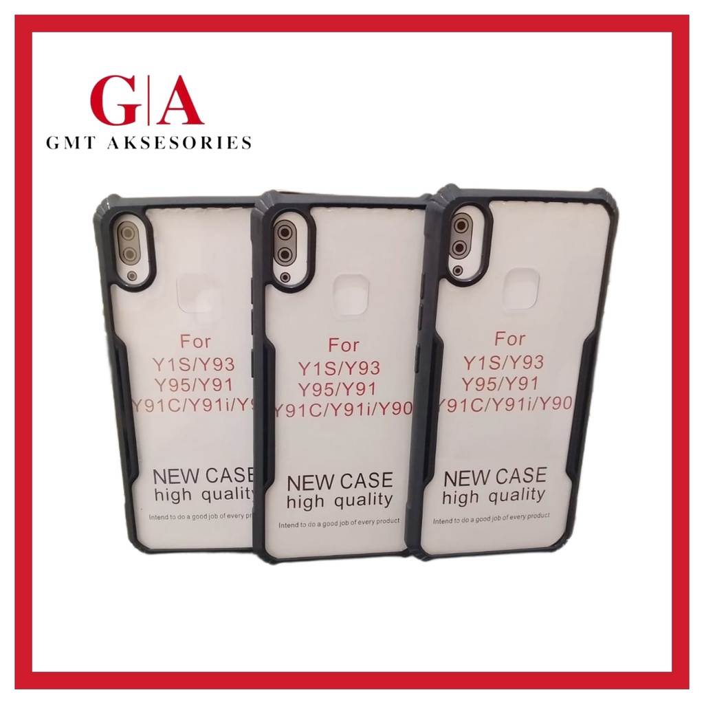 CASE FUSION ARMOR SHOCKPROOF VIVO Y1S/Y93/Y95/Y91/Y90/Y91C/Y9i ~ GA