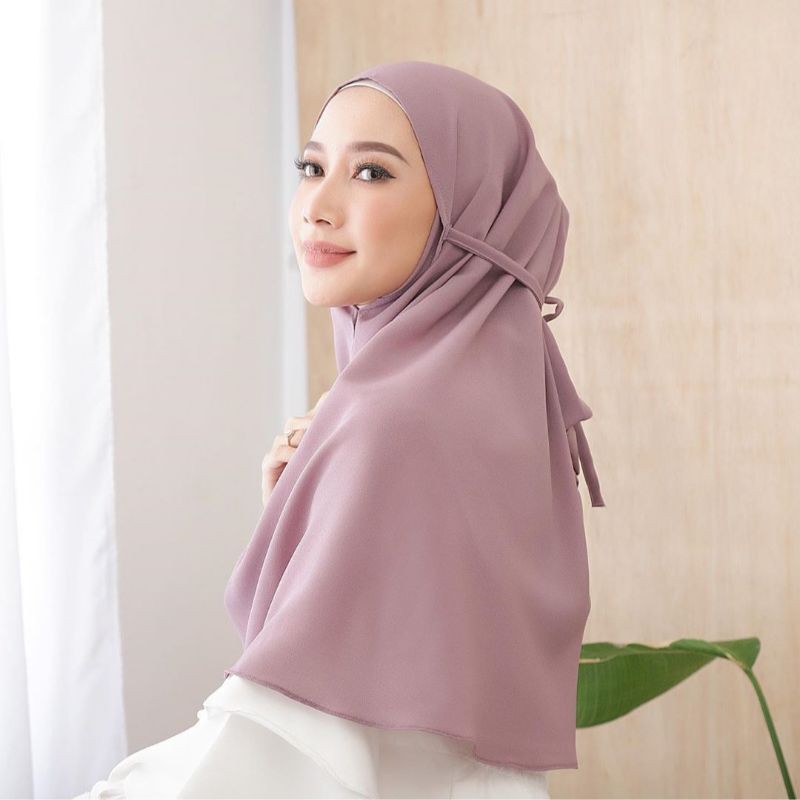 [PREMIUM] BERGO AISYAH / JILBAB INSTAN TALI BELAKANG