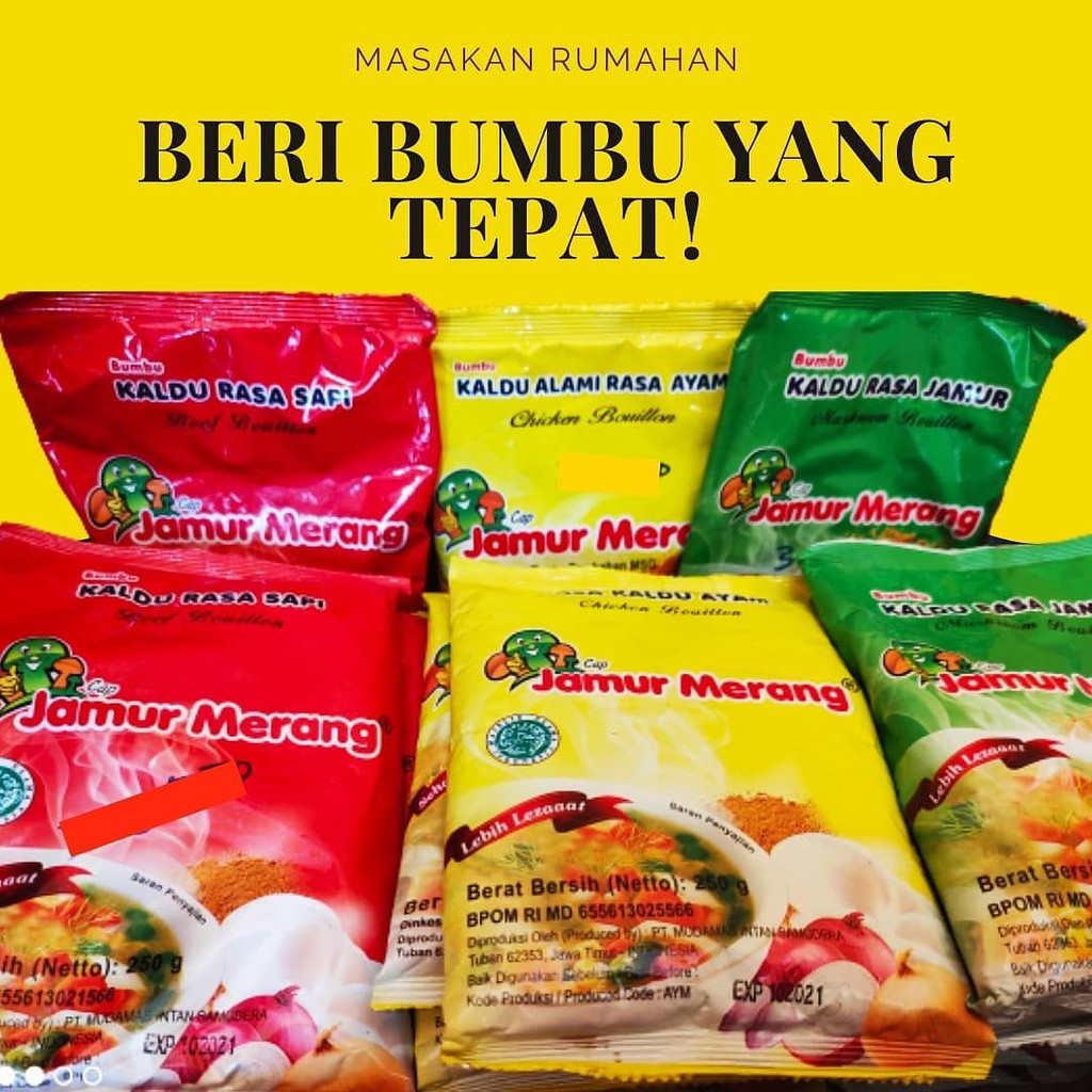 

KALDU JAMUR Alami Kemasan 250 gram