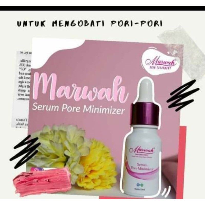 Marwah Serum Pore Minimizer (untuk mengecilkan pori pori)