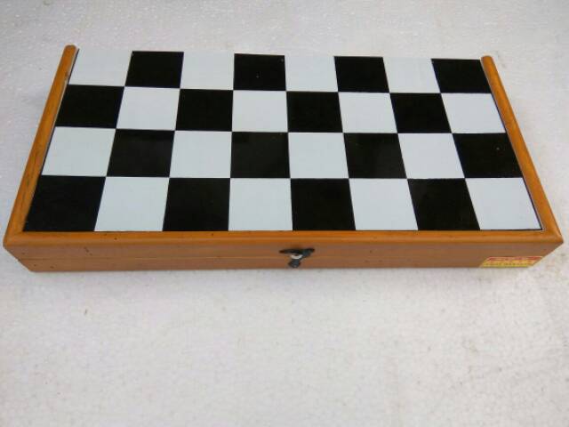 PERMAINAN CATUR KAYU UK. STANDAR INTERNATIONAL 40CM ( XL ) - KUALITAS GOOD - MURAH BANGET